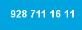 928 711 16 11